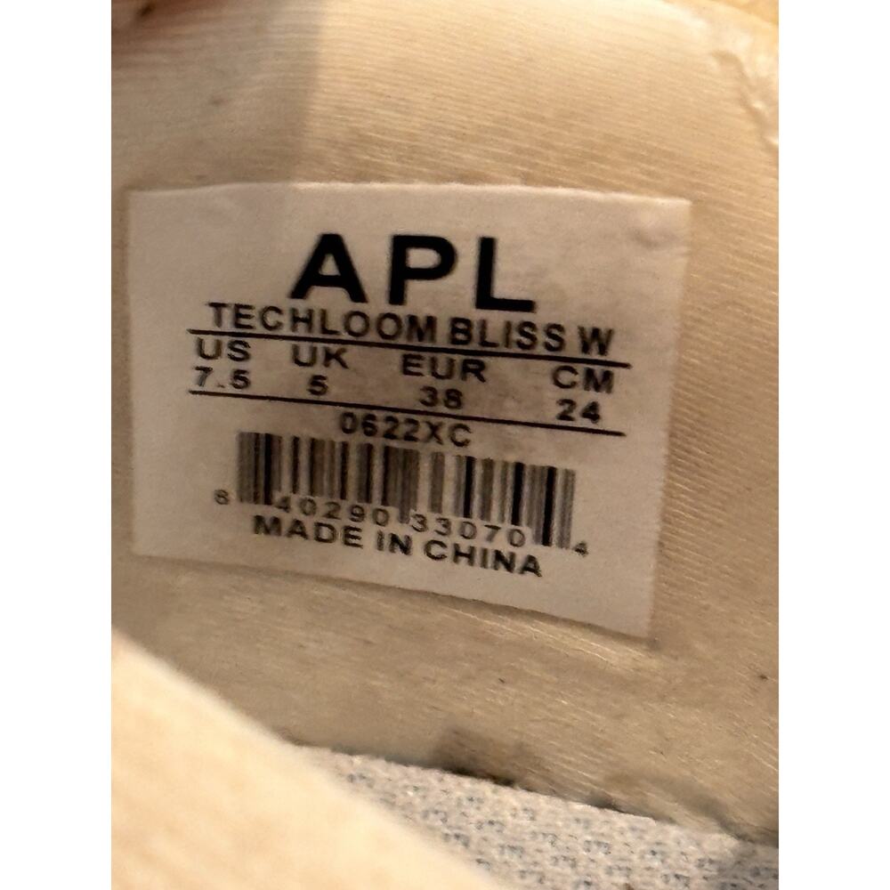 APL Techloom Bliss Sneaker 7.5 Nude Beige Neutral Cream - Picture 3 of 5